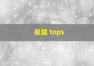 极狐 tops